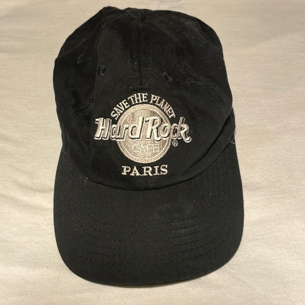 Hard Rock Cafe Save The Planet Black Snap back